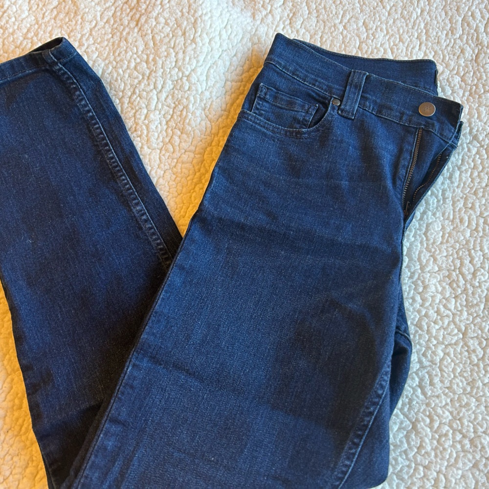 Karen Kane Skinny Cut Dark Blue Size 8